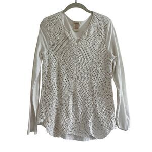 Sundance Crochet front Top - L